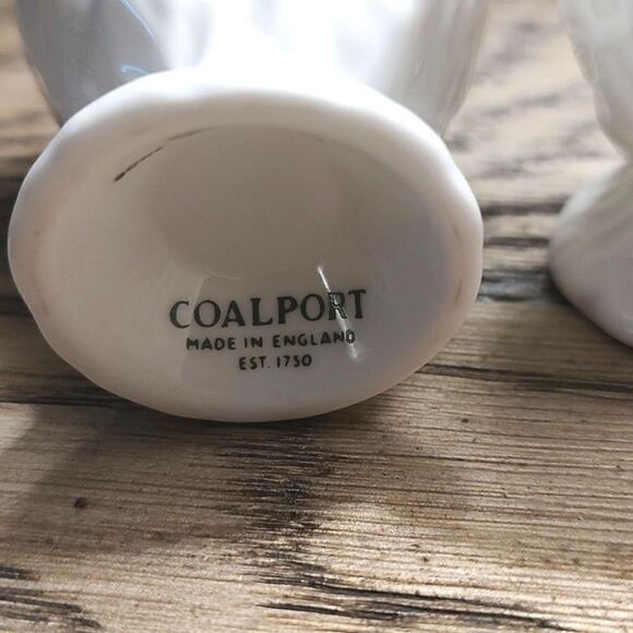 Coalport Countryware White Footed Egg Cup Set of 2 Vintage - Picture 3 of 9
